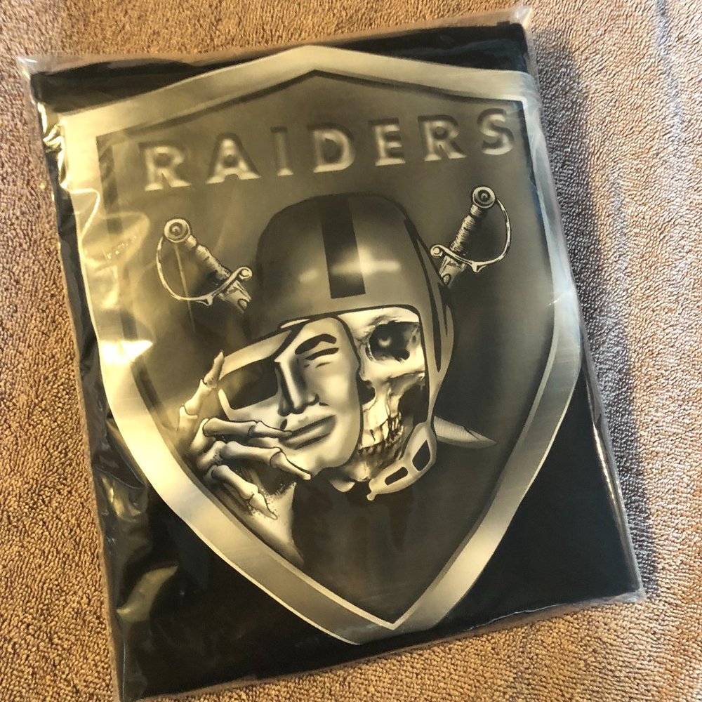 raiders skull t shirt